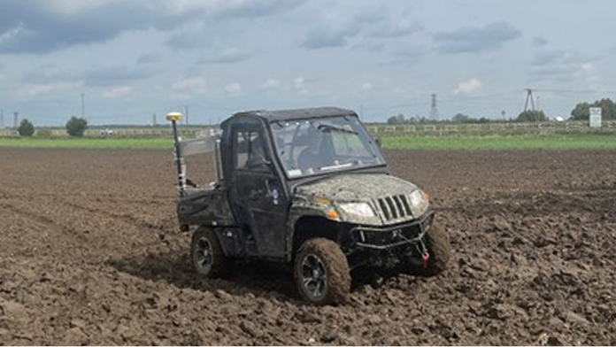 agricultural machine in the field