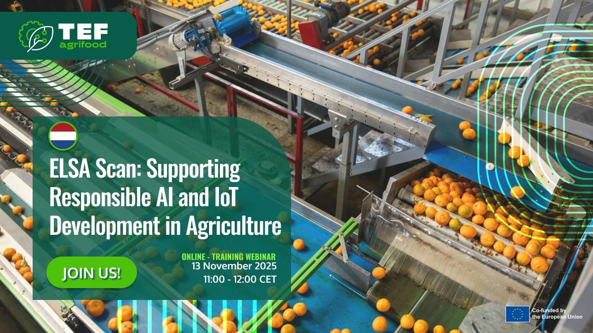 ELSA Scan: Supporting Responsible AI and IoT Development in Agriculture ...