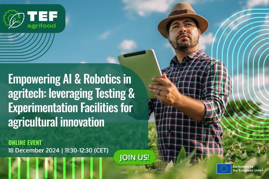 Empowering AI & Robotics in agritech | agrifoodTEF