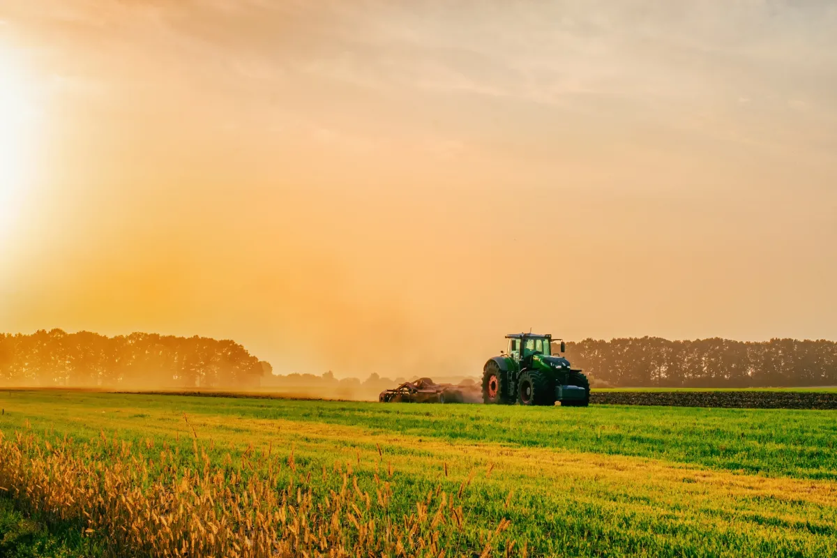 Tractor on Field Agrifoodtef